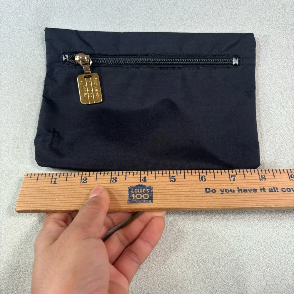 Vintage MOSCHINO Redwall Cosmetic Make Up Bag Black - Picture 6 of 7